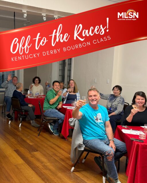 Off to the races 🐎🌹 It’s Derby Day!

In honor of the Kentucky Derby, here’s a look back at our Kentucky Derby Bourbon class with @amanda_blev_wine

A night of bourbon tastings, Mint Juleps, and a deep dive into Kentucky’s rich distilling heritage—paired with great flavor, great company, and learning something new.

If you love experiences like this, there’s more coming this season.
Visit mainlineschoolnight.org to see what we have coming up next!
•
•
•
#MainLineSchoolNight #LifelongLearning #KentuckyDerby #BourbonTasting #MainLinePA